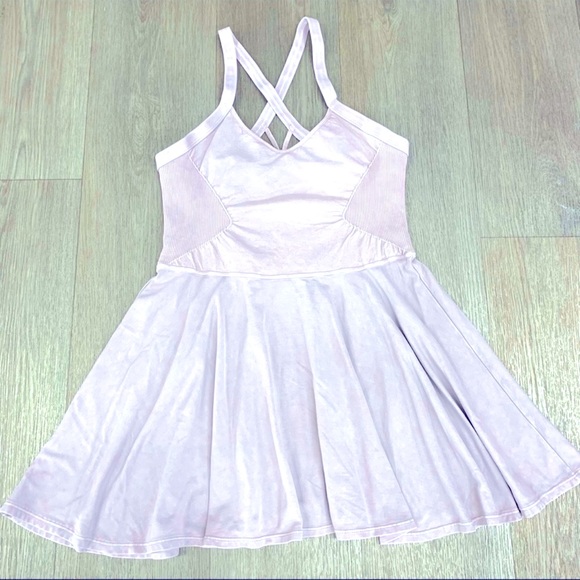 NEW Free People Good Karma Dress In WASHED GRAPE - Picture 7 of 11